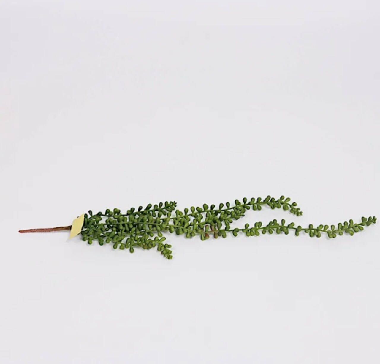 2 Green 23" Artificial Succulents Faux String Hanging Plants